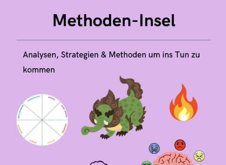 Methoden-Insel: Analysen, Strategien & Methoden um ins Tun zu kommen